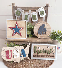 Load image into Gallery viewer, Laser Cut Tiered Tray Decor for Paint Parties