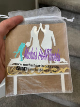 Load image into Gallery viewer, Laser Cut Acrylic Cake Toppers