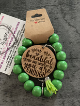 Load image into Gallery viewer, Laser Cut Wristlet Keychains