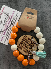 Load image into Gallery viewer, Laser Cut Wristlet Keychains