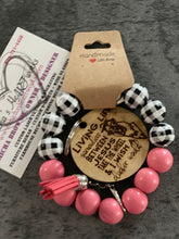 Load image into Gallery viewer, Laser Cut Wristlet Keychains