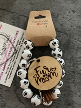 Load image into Gallery viewer, Laser Cut Wristlet Keychains