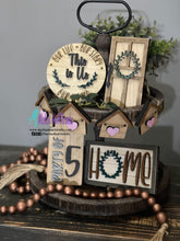 Load image into Gallery viewer, Laser Cut Tiered Tray Decor for Paint Parties