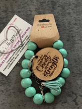 Load image into Gallery viewer, Laser Cut Wristlet Keychains