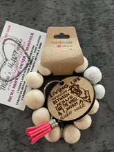 Load image into Gallery viewer, Laser Cut Wristlet Keychains