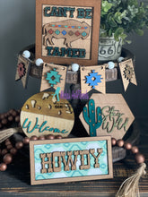 Load image into Gallery viewer, Laser Cut Tiered Tray Decor  for Paint Parties
