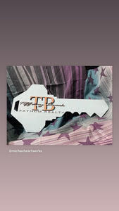Laser Cut Realtor Key