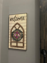 Load image into Gallery viewer, Laser Cut Seasonal Welcome Sign
