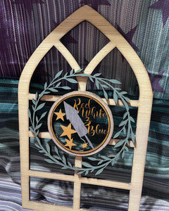Laser Cut Seasonal Welcome Sign