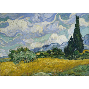 Wheatfields & Cypress Decoupage Paper
